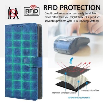 Kožený kryt na telefón pre Motorola Edge 70 Fusion, peňaženka s RFID ochranou, magnetické ochranné