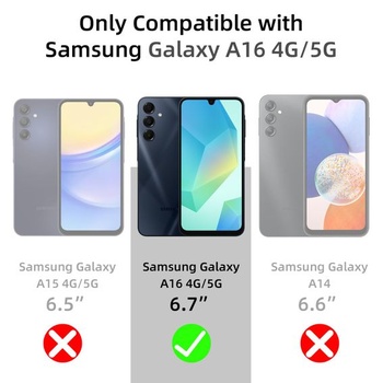Tenký kryt X-level Soft pre Samsung Galaxy A16 5G/4G, priehľadný