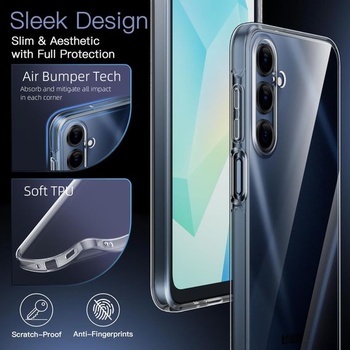 Tenký kryt X-level Soft pre Samsung Galaxy A16 5G/4G, priehľadný