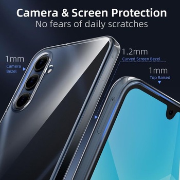Tenký kryt X-level Soft pre Samsung Galaxy A16 5G/4G, priehľadný