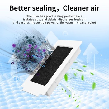 4 HEPA filtre pre ECOVACS T30S COMBO COMPLETE, príslušenstvo pre robotické vysávače ECOVACS DEEBOT