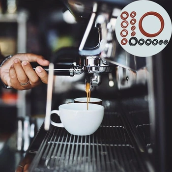 30 prémiových silikónových O-krúžkov pre kávovary - kompatibilné s Philips, Saeco, Spidom a Gaggia