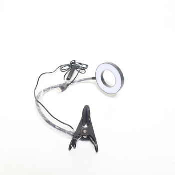 LED lampa URAQT s upínacím mechanizmom, 360 ° lampa s upínacím mechanizmom, 8W stmievateľná, 3