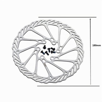 PLATTBK Brzdový kotúč na bicykel 160mm/180mm/203mm 2 kusy MTB kotúčov s 12 skrutkami pre väčšinu