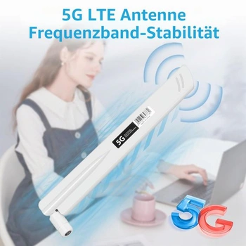 Anténa diymore 5G LTE 18DBI, všesmerová anténa s konektorom SMA/TS9, všesmerová WLAN anténa pre