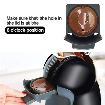 Opakovaně použitelné kávové kapsle pro kávovar Dolce Gusto, BENFUCHEN plnitelné kávové kapsle,