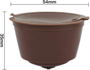 Opakovaně použitelné kávové kapsle pro kávovar Dolce Gusto, BENFUCHEN plnitelné kávové kapsle,