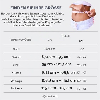 Saunové obleky, saunové košile, trička s dlouhým rukávem, trička na zkrácení, zeštíhlující topy,