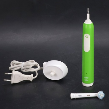 Elektrická kefka Oral-B zelenobiela