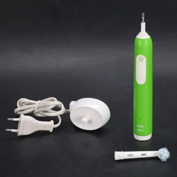 Elektrický kartáček Oral-B zelenobílý