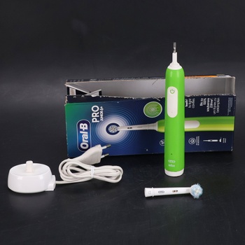 Elektrický kartáček Oral-B zelenobílý