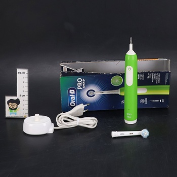 Elektrický kartáček Oral-B zelenobílý