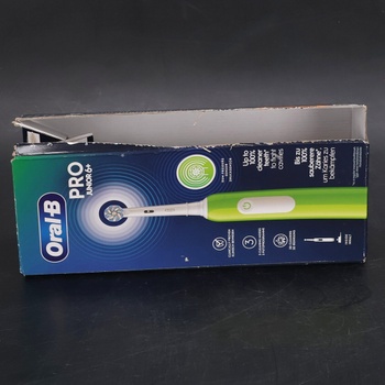 Elektrický kartáček Oral-B zelenobílý