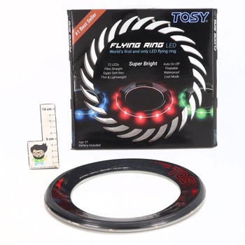 TOSY Flying Ring - 12 LED Frisbee