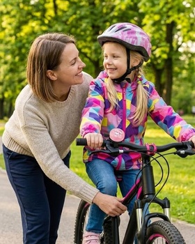 Detský zvonček na bicykel - Hlasný zvonček na bicykel so 4 náhradnými samolepkami, hliníkový zvonček na bicykel