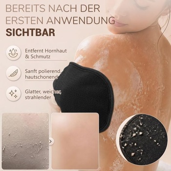 2dielna sada exfoliačných rukavíc, rukavice na telový peeling pre ženy a mužov