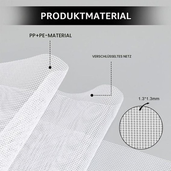 Sieť proti hmyzu AXFEE, okenná, 130 x 150 cm, rezateľná biela 130 x 150 cm biela