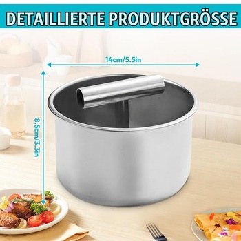 Nerezový formovač na masové kuličky, 12 otvorů, lis na masové kuličky, ruční formovač na masové