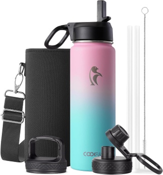 Termofľaša Coolflask 710 ml so slamkou