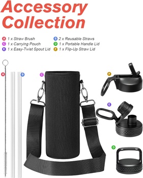 Termofľaša Coolflask 710 ml so slamkou