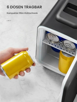 Reemix Mini chladnička, 4 litre/6 plechoviek