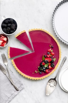 PATISSE Strieborná quiche misa s voľným dnom - priemer 24 cm