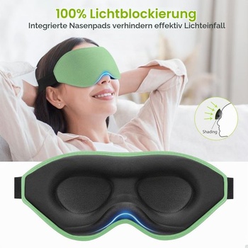 Maska na spanie na spanie na boku, Laitver Updated Eye Mask azúrová