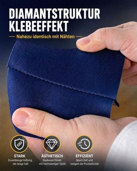 Nažehľovacia lemovacia páska s diamantovou mriežkou (30m x 20mm, priehľadná) biela 1 ks 30x20mm