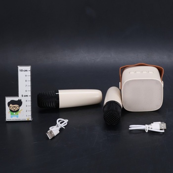 Karaoke automat pro děti i dospělé, přenosný Bluetooth mini karaoke mikrofon, zpívající reproduktor