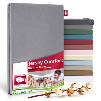 Prestieradlo DecoHomeTextil s návlekom, šedé 90-100x200 cm 90-100x200x30 cm šedé