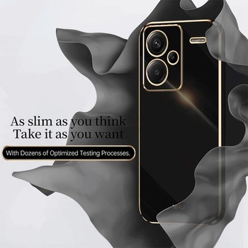 YUEQIAN puzdro pre Xiaomi Redmi Note 13 Pro+ Plus 5G, ultra tenké nárazuvzdorné mäkké TPU