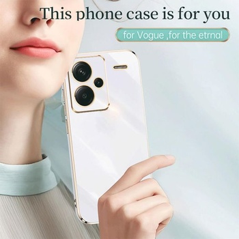 YUEQIAN puzdro pre Xiaomi Redmi Note 13 Pro+ Plus 5G, ultra tenké nárazuvzdorné mäkké TPU