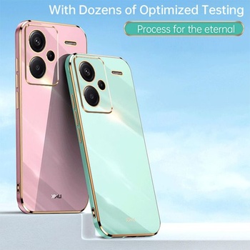 YUEQIAN puzdro pre Xiaomi Redmi Note 13 Pro+ Plus 5G, ultra tenké nárazuvzdorné mäkké TPU