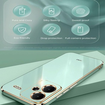 YUEQIAN puzdro pre Xiaomi Redmi Note 13 Pro+ Plus 5G, ultra tenké nárazuvzdorné mäkké TPU