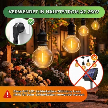 SCNNC 25 kusov x E12 G40 LED žiarovky Vonkajšie plastové 1W 220V Teplá biela 2700K, IP54 Vodeodolné LED