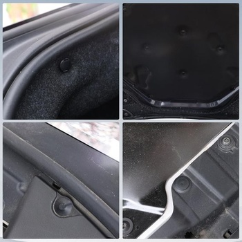 EINESIN Automobilové upevňovacie spony a spojovacie prvky pre zarážky, plastové nity pre zarážky,