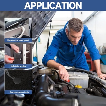 EINESIN Automobilové upevňovacie spony a spojovacie prvky pre zarážky, plastové nity pre zarážky,