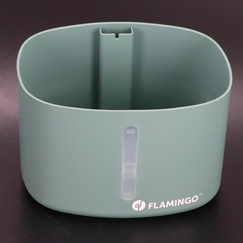 Fontána pre mačky - Flamingo Finto zelená - 2,5 l - plastová - super tiché čerpadlo s automatickým