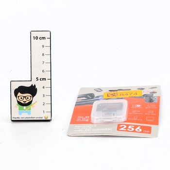 Pamäťová karta VANTRUE microSD 256GB, UHS-I U3 4K, vrátane adaptéra, kompatibilná s palubnou kamerou,