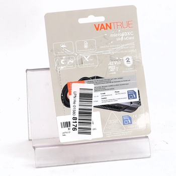 Pamäťová karta VANTRUE microSD 256GB, UHS-I U3 4K, vrátane adaptéra, kompatibilná s palubnou kamerou,