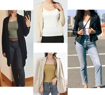 Dámske tielko STARBILD, S-4XL L, čierne