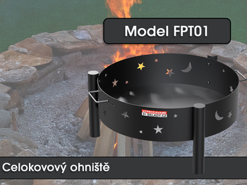 Celokovové ohnisko FPT01, priemer 60 cm - N