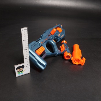 Dětská pistole NERF modrá oranžová
