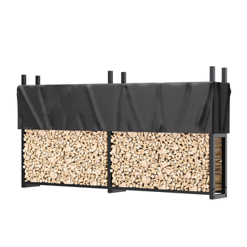 Stojan na drevo FWR09, 223 x 25 x 115 cm - N