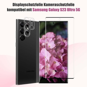 Ochranné tvrzené sklo Bodyguard 2+2 kusů pro Samsung Galaxy S23 Ultra
