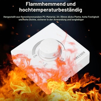 DEWIN nástenný vypínač, regulátor otáčok stropného ventilátora typu 86, nástenný stmievač 10A AC 220V