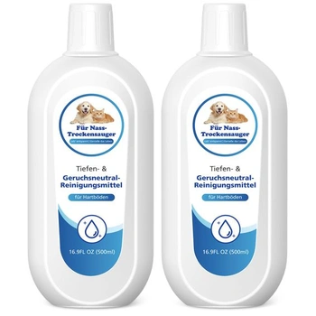 Náhradný prostriedok na podlahy pre Tineco Floor One S3/S5/S6/S7 a iFloor, 2 ks, 500 ml