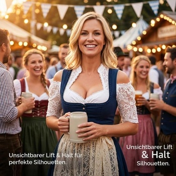 Push-up podprsenka Boolavard Dirndl - Zvětšení a zvětšení dekoltu pro perfektní outfit na