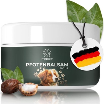 Balzam na labky 100ml [Vyrobené v Nemecku] - Starostlivosť o labky psov proti suchým a boľavým labkám -