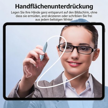 Stylus pre iPad 2018–2026, 13-minútové rýchle nabíjanie, rozpoznanie dlane, modrý